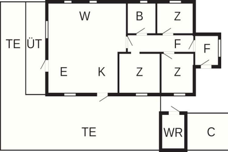 6 persoons vakantie huis in Hadsund-Plattegrond