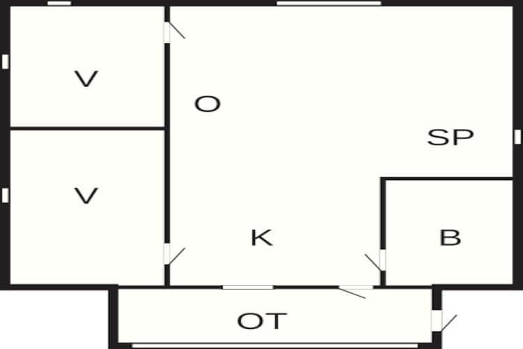 4 persoons vakantie huis in Haderslev-Plattegrond