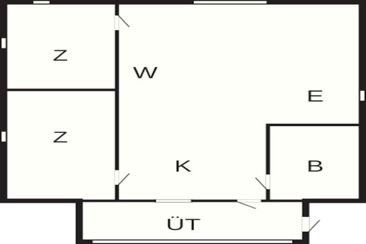 4 persoons vakantie huis in Haderslev-Plattegrond