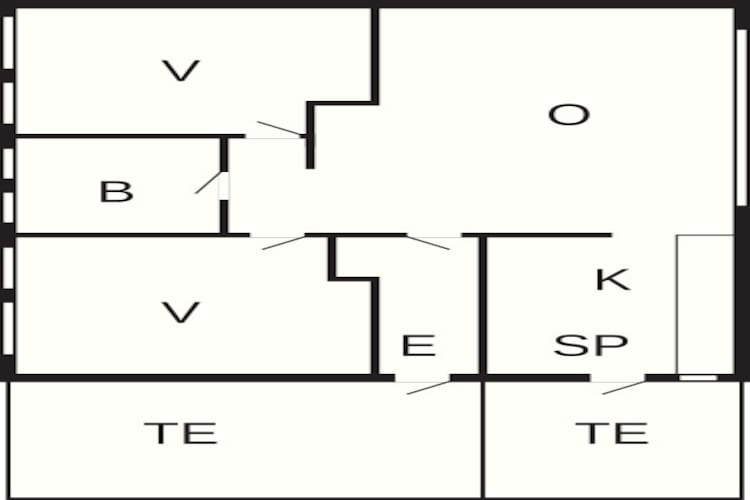4 persoons vakantie huis in Aabenraa - Plattegrond