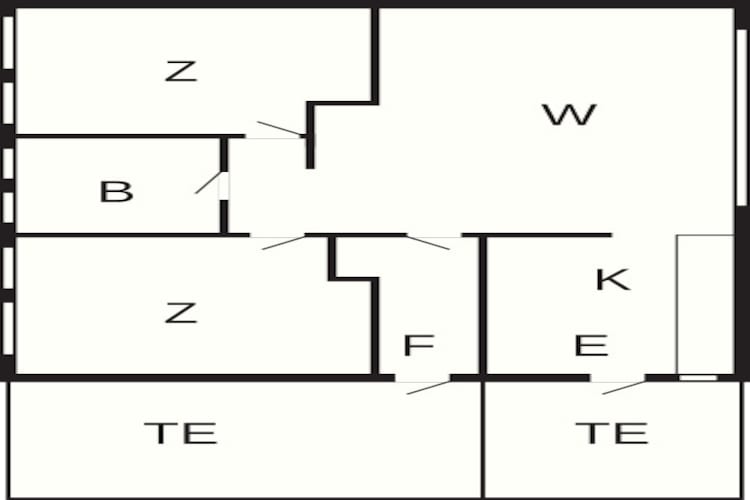 4 persoons vakantie huis in Aabenraa - Plattegrond