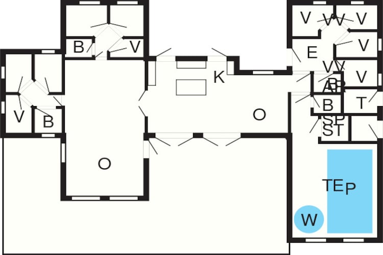 26 Personen Ferienhaus in Grenaa-Grundriss