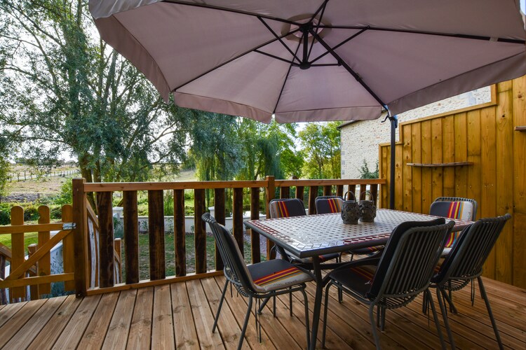 Maison baignade en rivière naturelle
