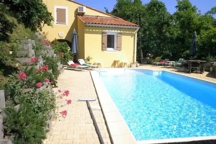 Vakantiehuizen Frankrijk | Drome | Villa te huur in Saint-Paul-trois-Chateaux met zwembad  met wifi 9 personen