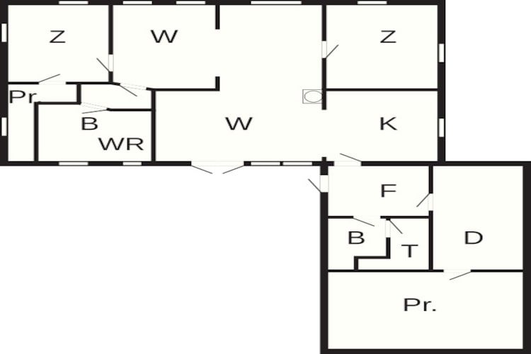 6 persoons vakantie huis in Broager-Plattegrond