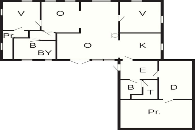 6 persoons vakantie huis in Broager-Plattegrond