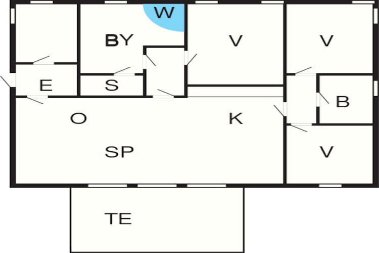 Schilderachtig Golfverblijf-By Traum-Plattegrond