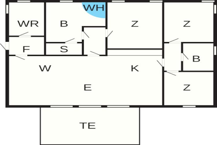 Schilderachtig Golfverblijf-By Traum-Plattegrond