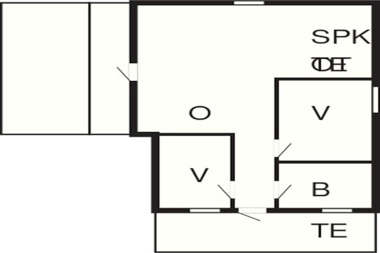6 persoons vakantie huis in Hejls-Plattegrond