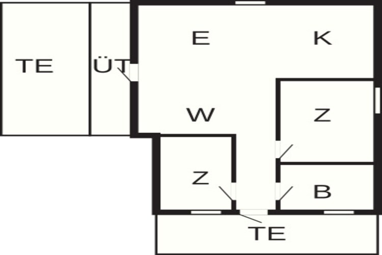 6 persoons vakantie huis in Hejls-Plattegrond