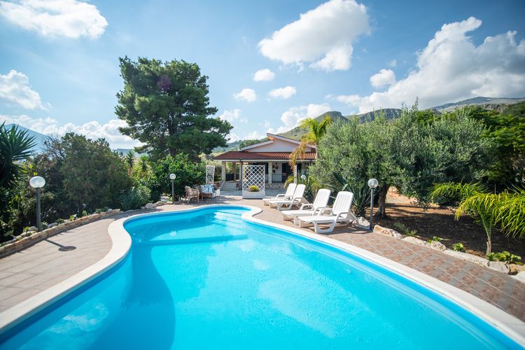 Vakantiehuizen Italie | Sicilia | Vakantiehuis te huur in Castellammare-del-Golfo met zwembad  met wifi 9 personen
