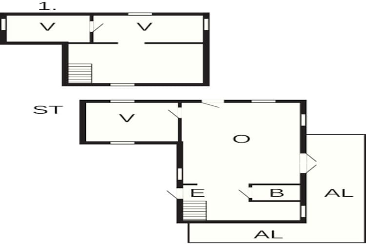 6 persoons vakantie huis in Hallabro - Plattegrond