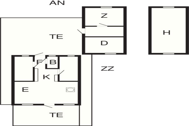 6 persoons vakantie huis in Ulfborg-By Traum-Plattegrond