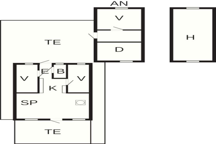 6 persoons vakantie huis in Ulfborg-By Traum-Plattegrond