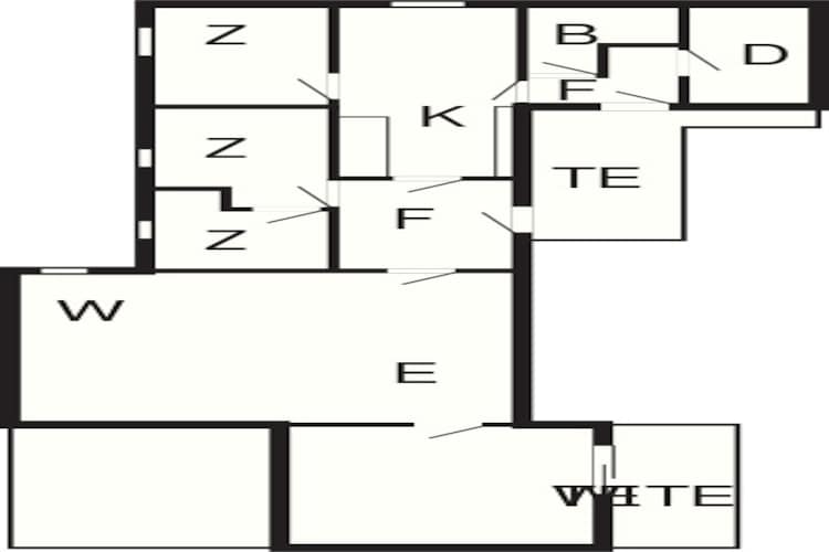 Luxe spa-retraite in Thorsminde - Plattegrond