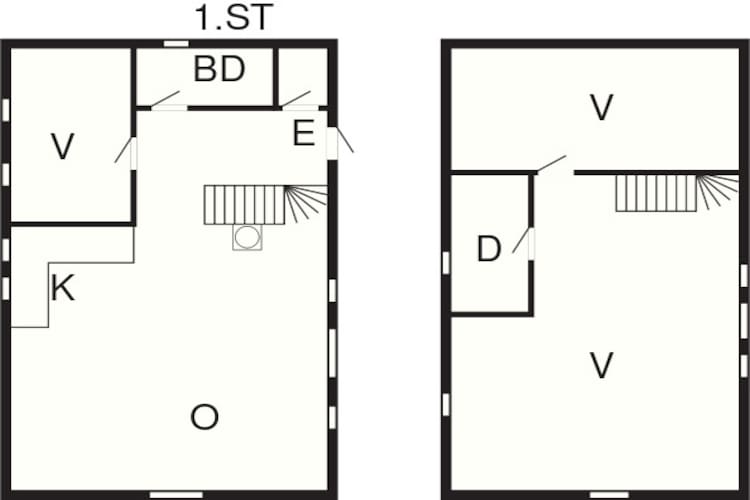 5 person holiday home in NORDINGRÅ-By Traum-Floor plan