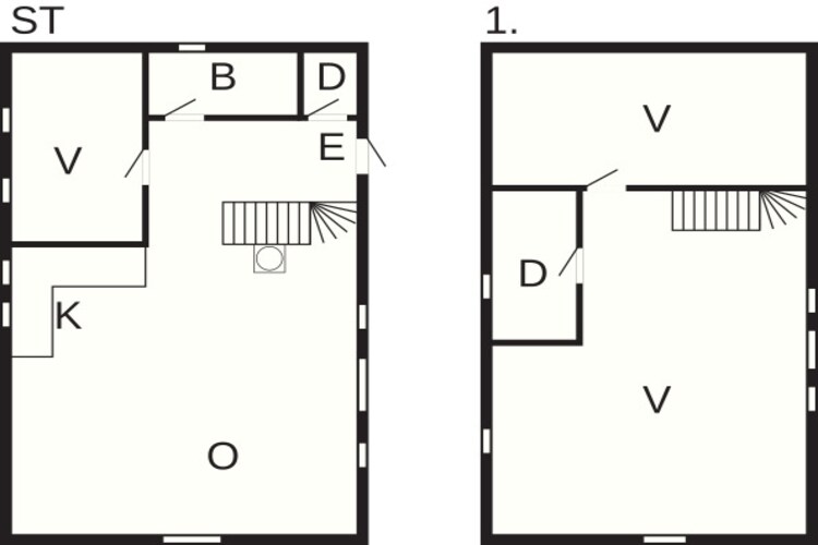 5 persoons vakantie huis in NORDINGRÅ-By Traum-Plattegrond
