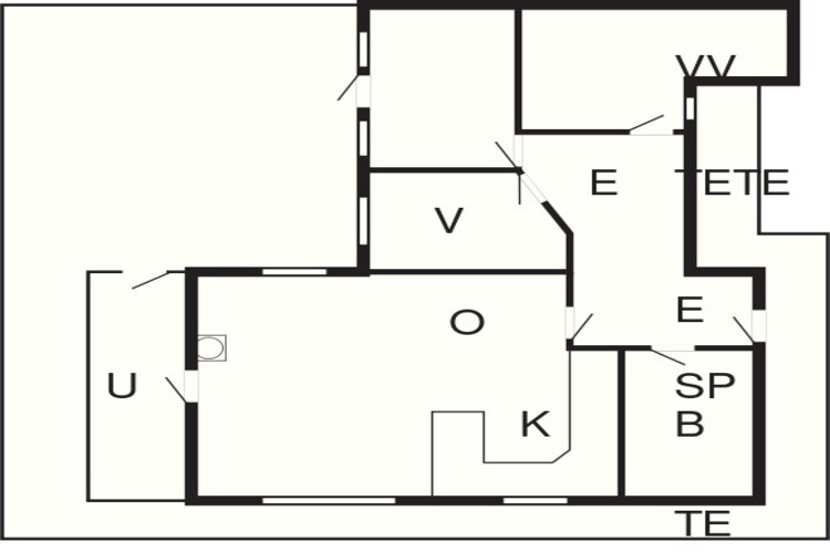 6 persoons vakantie huis in Knebel-By Traum-Plattegrond