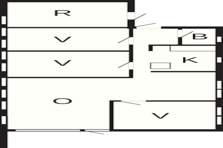Rustig strandverblijf -- By Traum Ferienwohnungen-Plattegrond