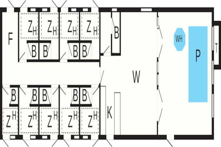 36 persoons vakantie huis in Ebeltoft-By Traum-Plattegrond