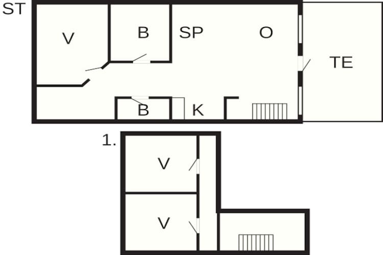 6 persoons vakantie huis in Brovst-By Traum-Plattegrond