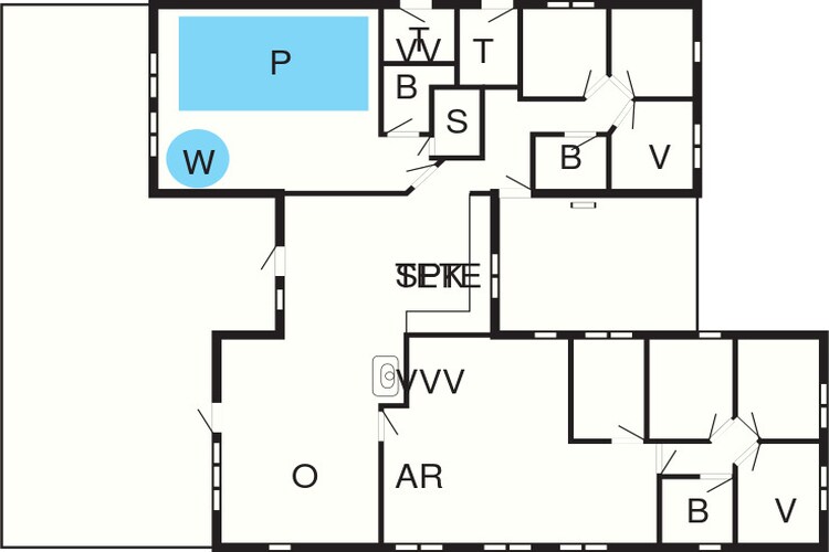 Luxe retraite met zwembad -- By Traum Ferienwohnungen-Plattegrond