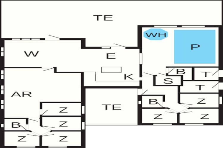Luxe retraite met zwembad -- By Traum Ferienwohnungen-Plattegrond