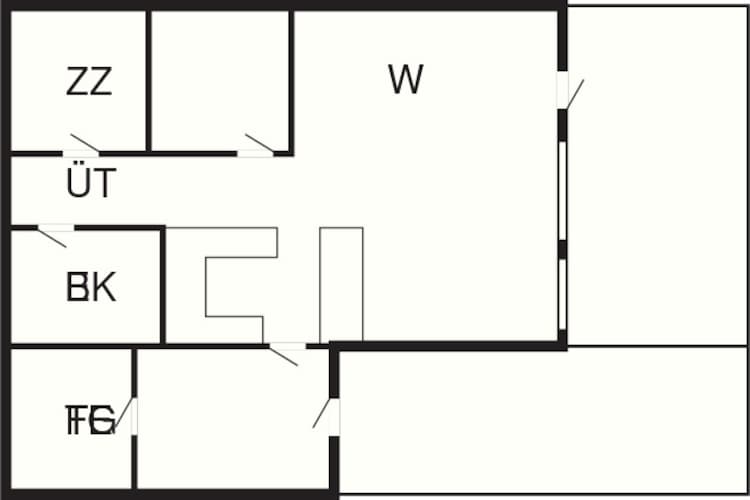 4 persoons vakantie huis in Toftlund-By Traum-Plattegrond