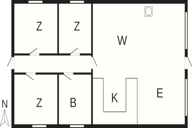 4 persoons vakantie huis in Ulfborg-By Traum-Plattegrond