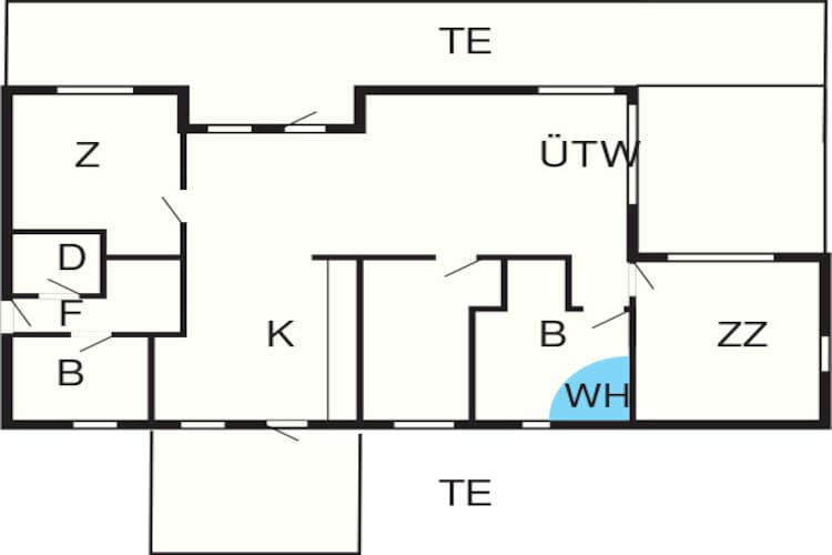 8 persoons vakantie huis in Læsø-By Traum-Plattegrond