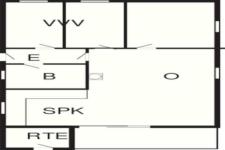 5 Personen Ferienhaus in Vinderup-By Traum-Grundriss