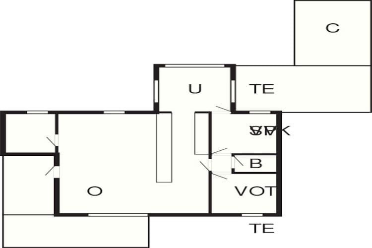 7 persoons vakantie huis in Ulfborg-By Traum-Plattegrond