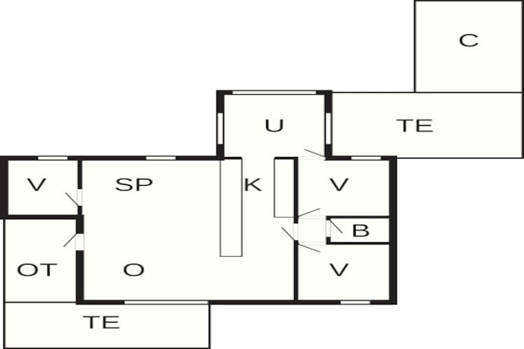 7 persoons vakantie huis in Ulfborg-By Traum-Plattegrond