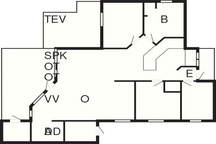 6 persoons vakantie huis in Nakskov-By Traum-Plattegrond