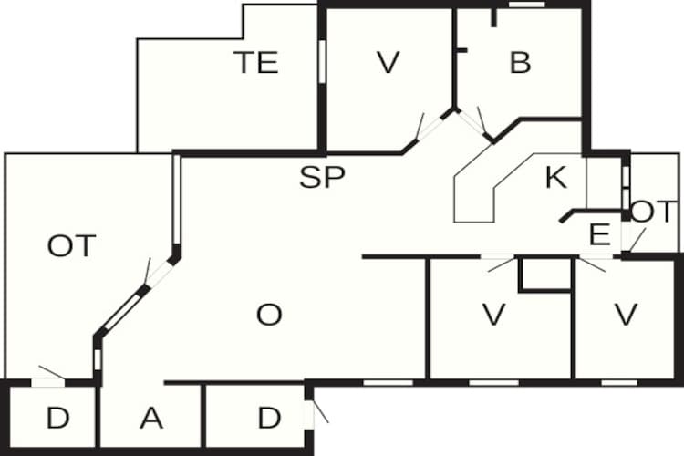 6 persoons vakantie huis in Nakskov-By Traum-Plattegrond