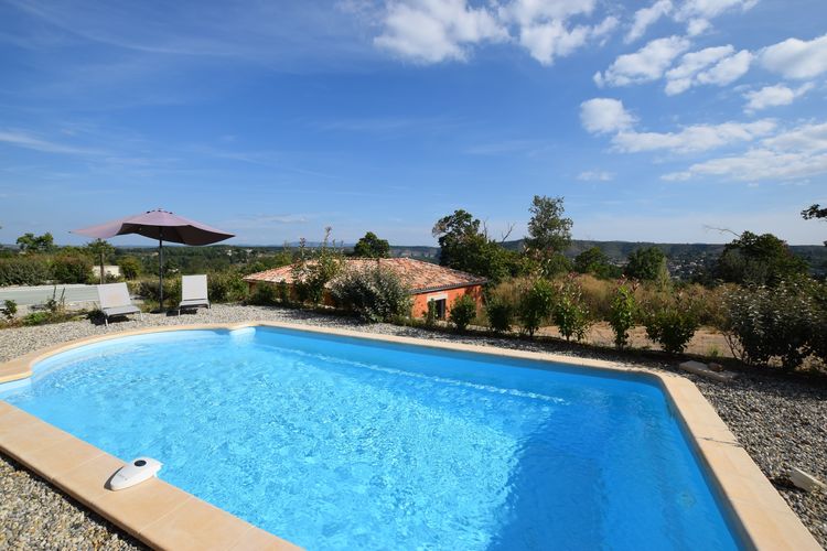 Villas Frankrijk | Ardeche | Villa te huur in Joyeuse met zwembad  met wifi 8 personen
