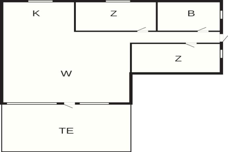 4 persoons vakantie huis in Oksbøl-By Traum-Plattegrond