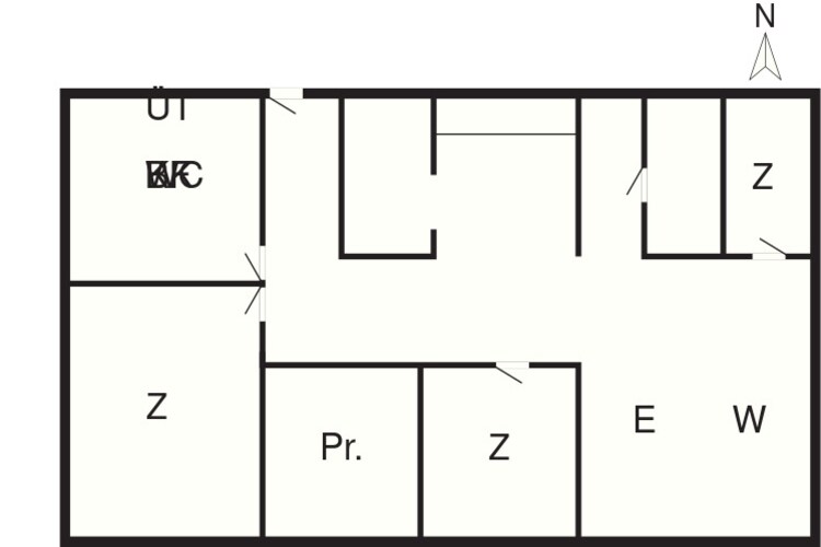 7 persoons vakantie huis in Harboøre-By Traum-Plattegrond