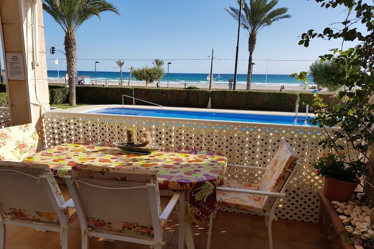 Apartamento Columbretes-Terrasse/Balkon