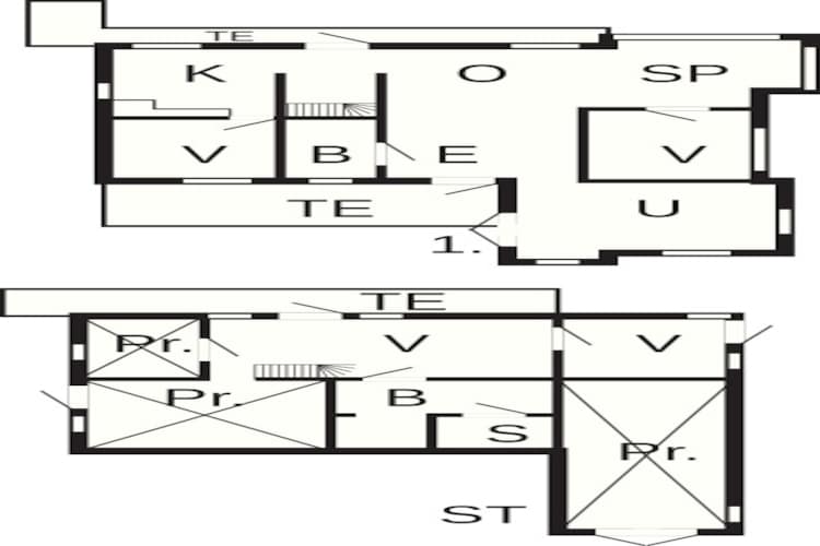 7 persoons vakantie huis in KALV-Plattegrond