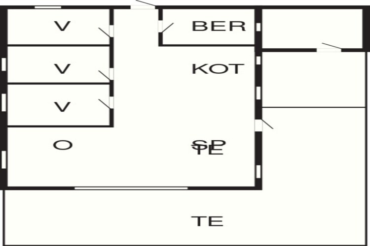 6 persoons vakantie huis in Hadsund-By Traum-Plattegrond