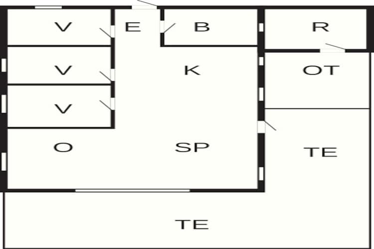 6 persoons vakantie huis in Hadsund-By Traum-Plattegrond