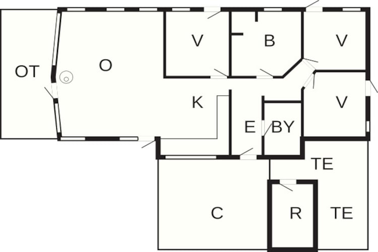 6 persoons vakantie huis in Højslev-By Traum-Plattegrond