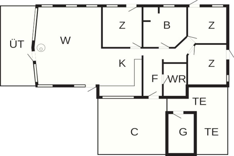6 persoons vakantie huis in Højslev-By Traum-Plattegrond