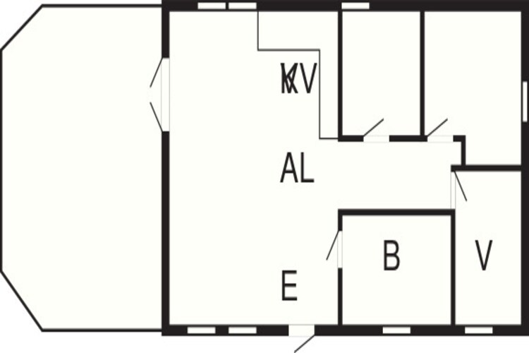 6 persoons vakantie huis in FIGEHOLM-Plattegrond