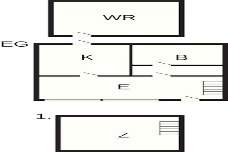 2 person holiday home in Bogense-By Traum-Floor plan