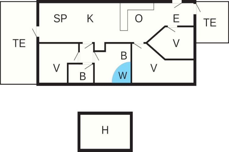 8 persoons vakantie huis in Ringkøbing-By Traum-Plattegrond