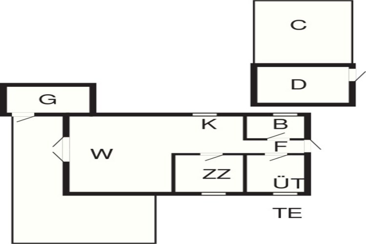 5 persoons vakantie huis in Rødby-By Traum-Plattegrond