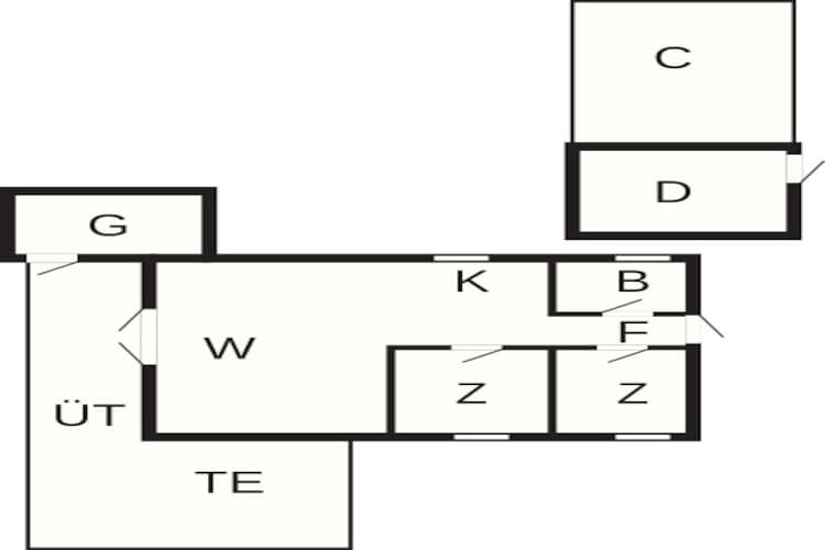 5 persoons vakantie huis in Rødby-By Traum - Plattegrond