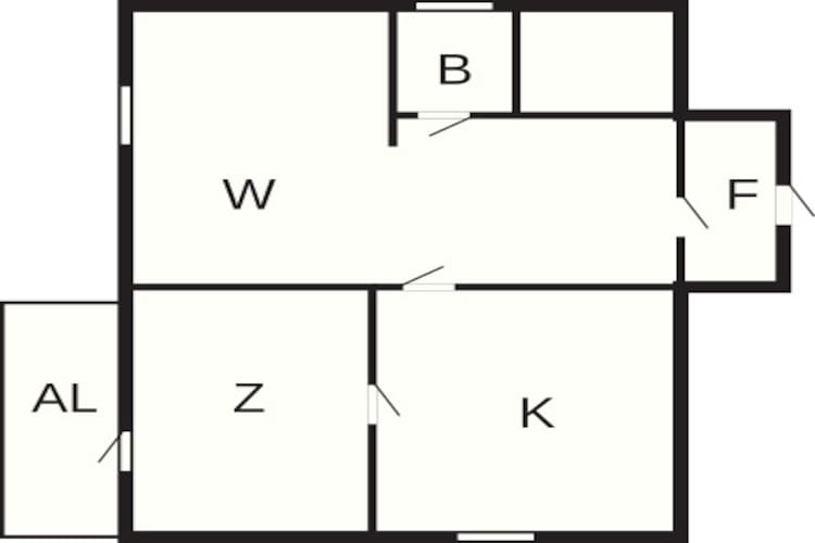 4 persoons vakantie huis in GÖTENE - Plattegrond